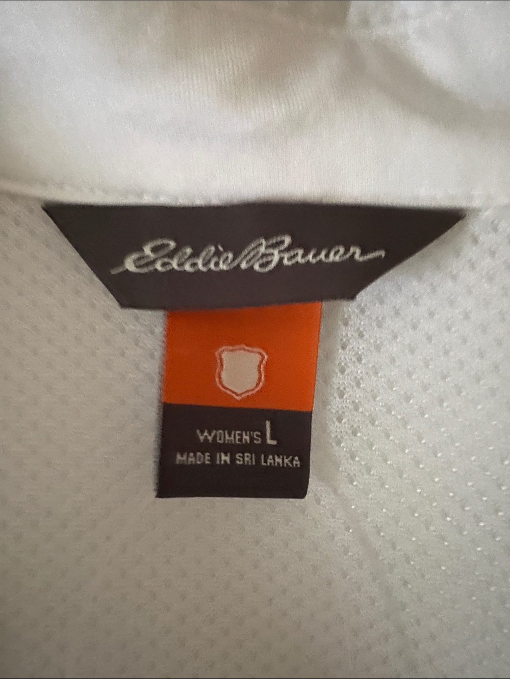 Eddie Bauer White Short-Sleeve Button Front Camp Shirt - Picture 3 of 15